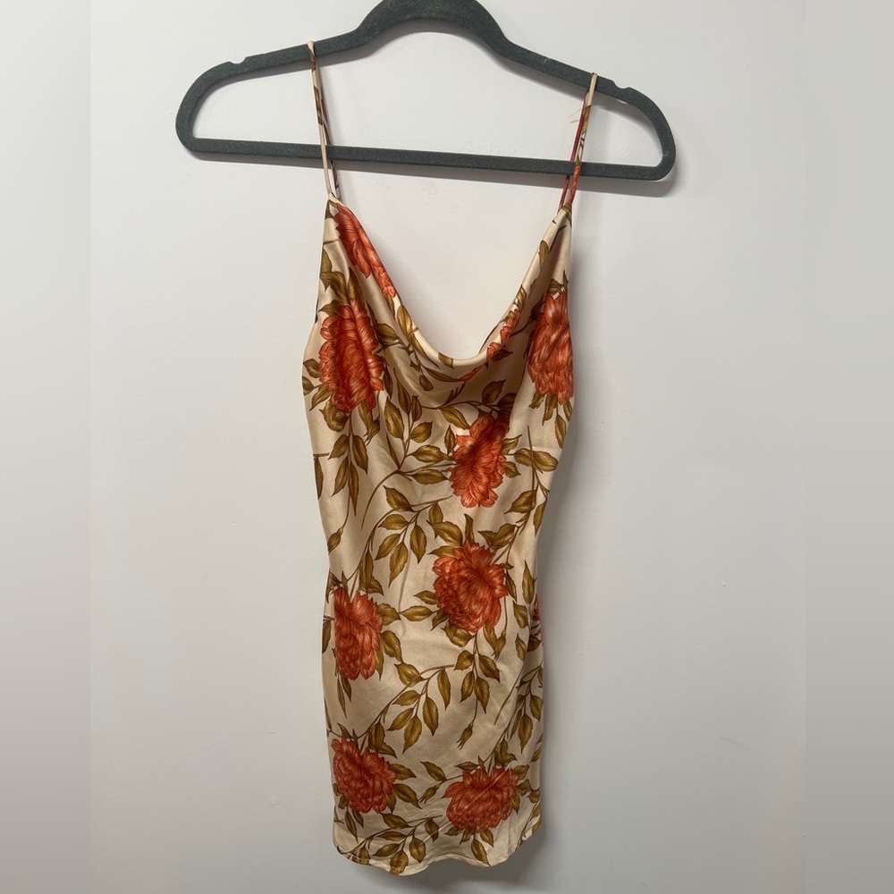 Selfie Leslie Show me love cowl neck mini dress